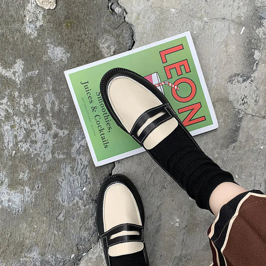 Vintage Slip-On Leather Shoes