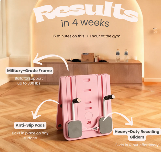 Compact Pilates Sliding Board