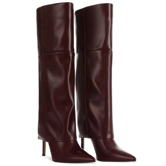 Femflame Fold Over Boots