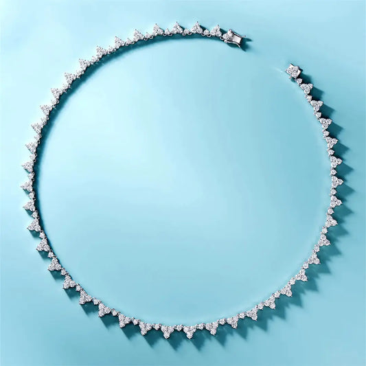 Circle Diamond Necklace